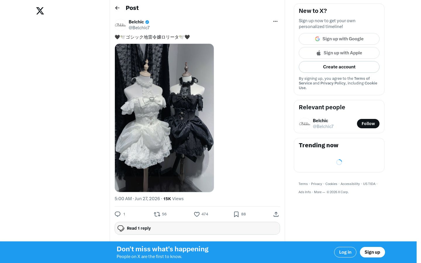 Belchic (@Belchic7) on X - Screenshot