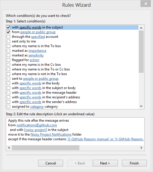 Git Tips #4 - Setup an Outlook rule to filter GitHub notifications - Banner Image